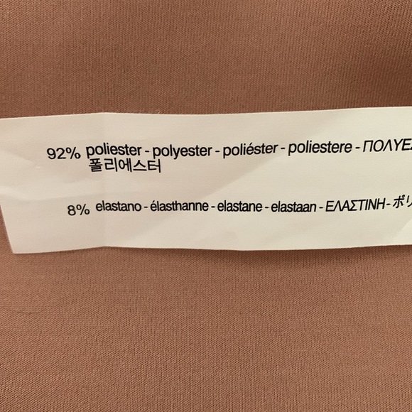 Zara Faux Suede Coat Pink Size S - Picture 9 of 10